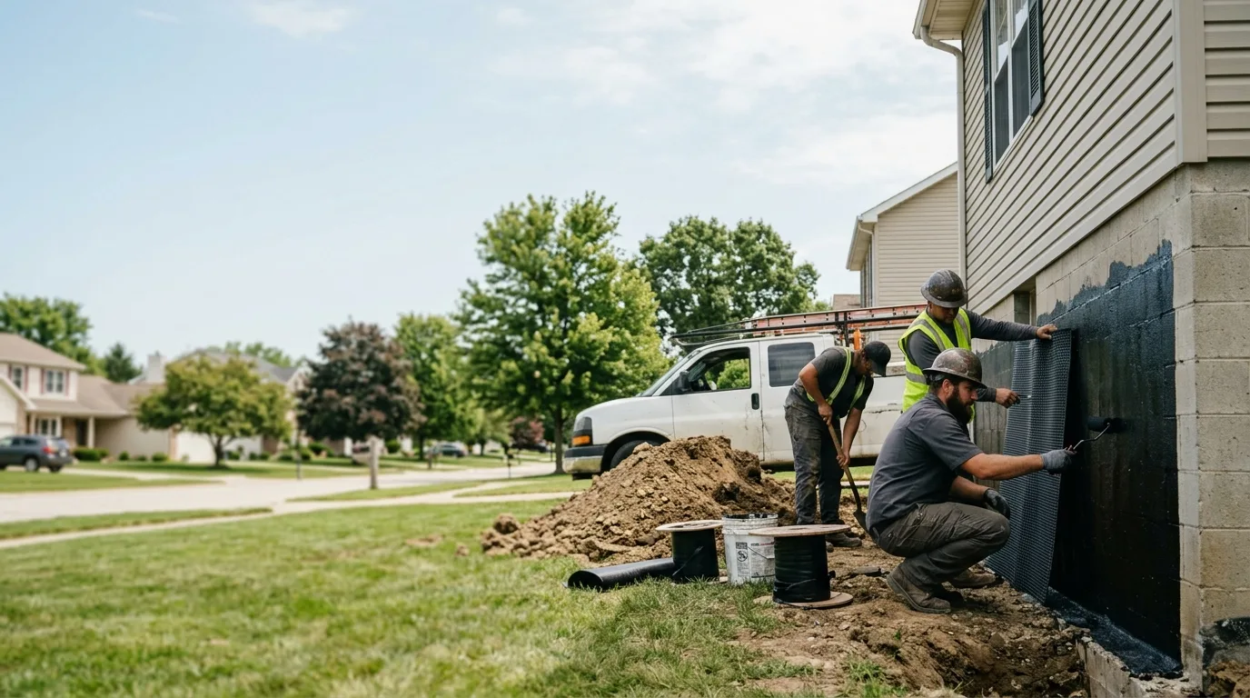 Basement Waterproofing in North Lewisburg, OH near me